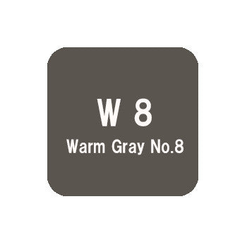 .Too COPIC sketch W8 Warm Gray No.8