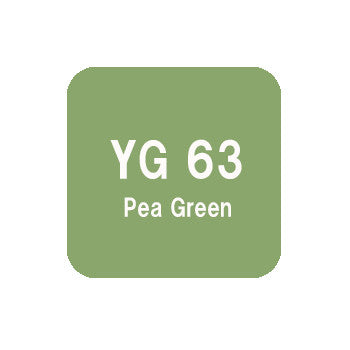.Too COPIC sketch YG63 Pea Green