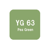 .Too COPIC sketch YG63 Pea Green