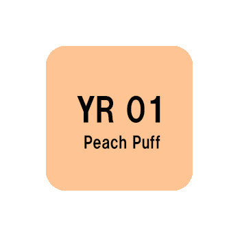 .Too COPIC sketch YR01 Peach Puff