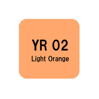.Too COPIC sketch YR02 Light Orange