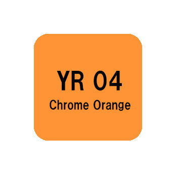 .Too COPIC sketch YR04 Chrome Orange