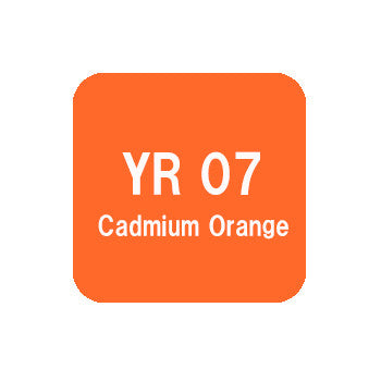 .Too COPIC sketch YR07 Cadmium Orange