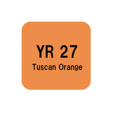 .Too COPIC sketch YR27 Tuscan Orange