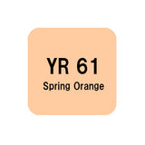 .Too COPIC sketch YR61 Spring Orange